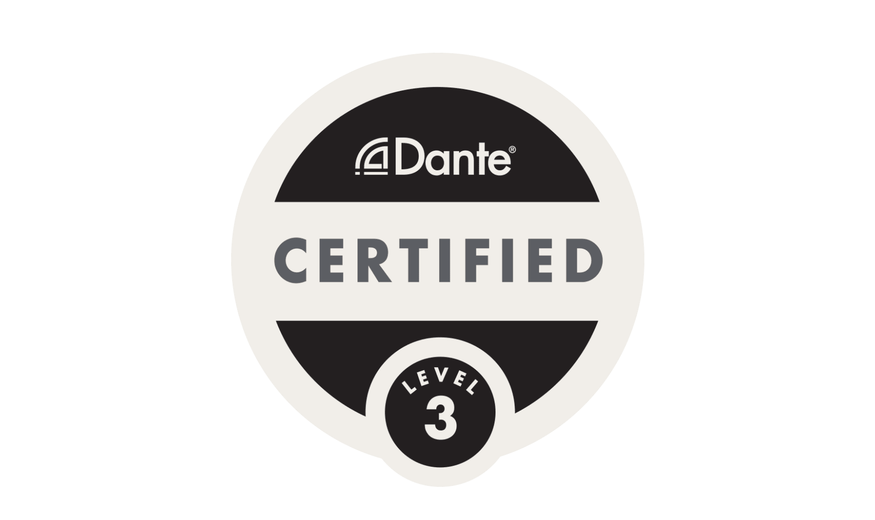 Dante Level 3 certification